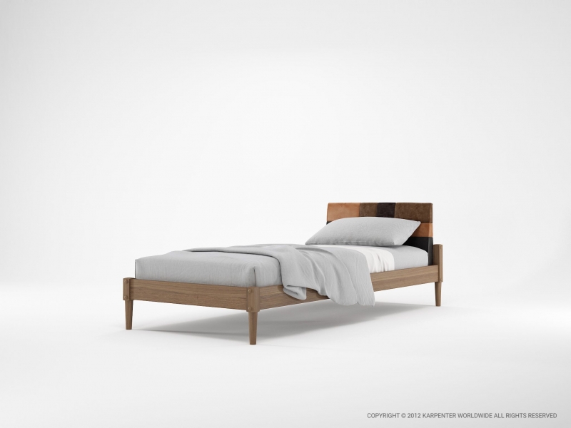 88_197 Кровать односпальная (размер матраса 90х200) Karpenter Katchwork - Вид №1