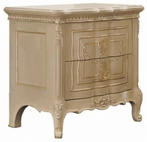 Martini Interiors Прикроватная тумбочка из лакированной древесины с ящиками Emozioni