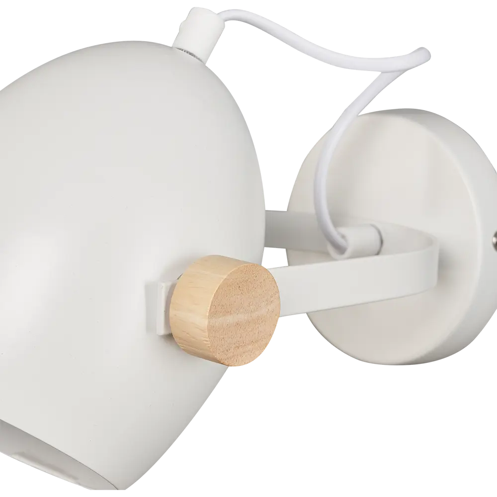 Спот поворотный Bud L1149, 1 лампа, 3 м², цвет белый LAMPLANDIA STLM-2124252 - Вид №4