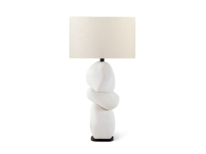 Деревянная настольная лампа