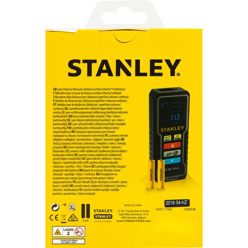 Дальномер лазерный Stanley TLM99SI, дальность 35 м 82024895 STLM-2084023  - Вид №4