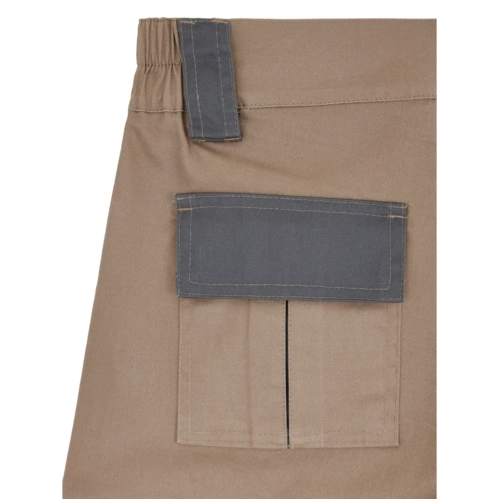 Шорты рабочие DOWELL Cotton бежевые XXL с эргономичными карманами 89430692 STLM-1572578 - Вид №5