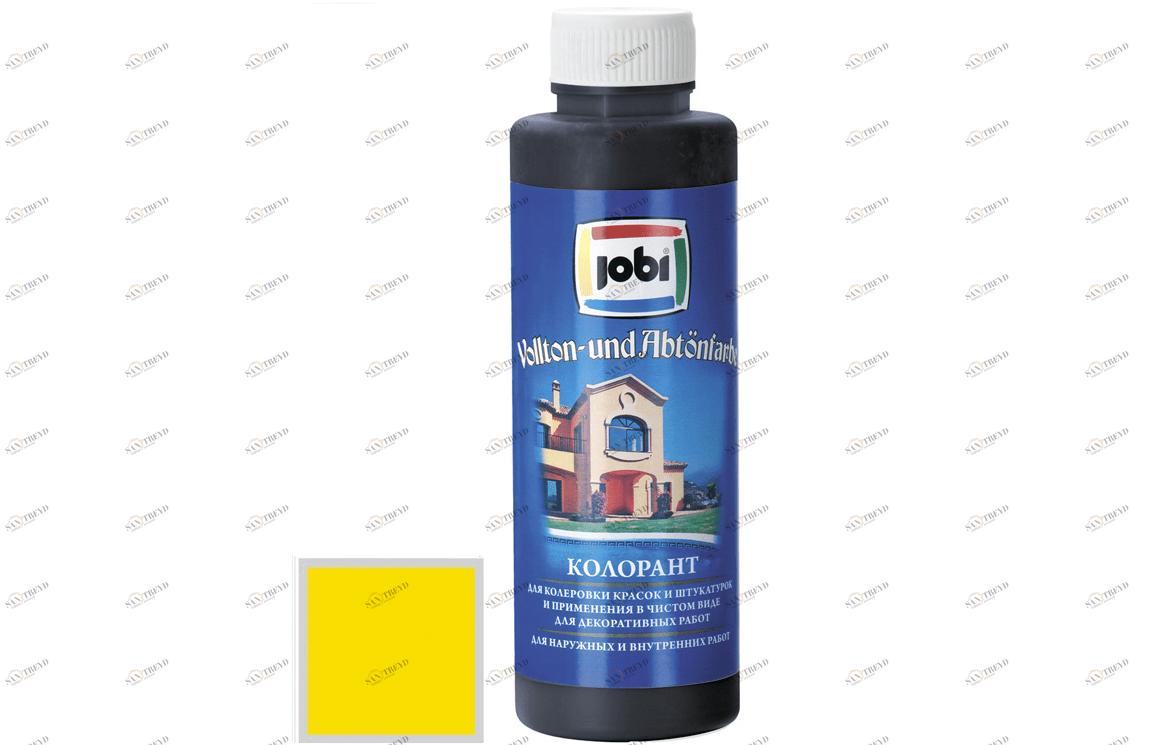 Колорант JOBI желтый 500мл 5730