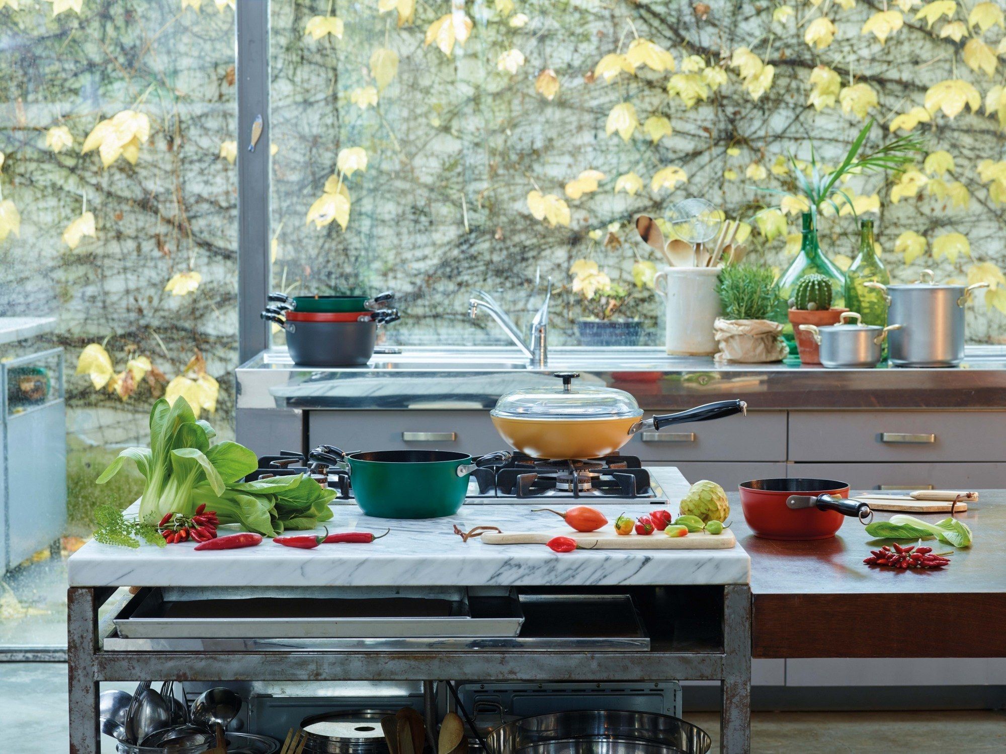 Алюминиевый вок Sambonet Винтаж 1965 года ARCH-00020401 - Вид №1