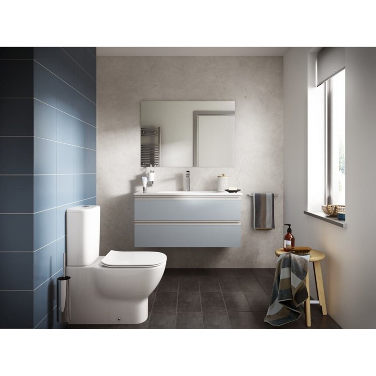 T008201 Напольный пристенный унитаз для монтажа с бачком AquaBlade® Ideal Standard TESI - Вид №4