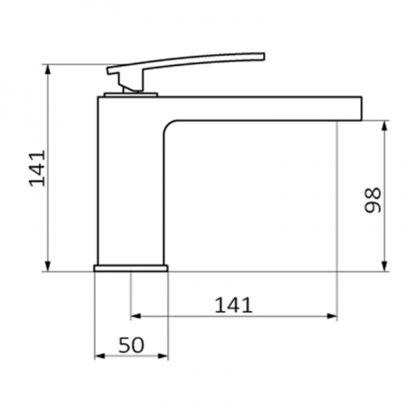 Смеситель для раковины DESPERTAR GRB MIXERS 812100  - Вид №1