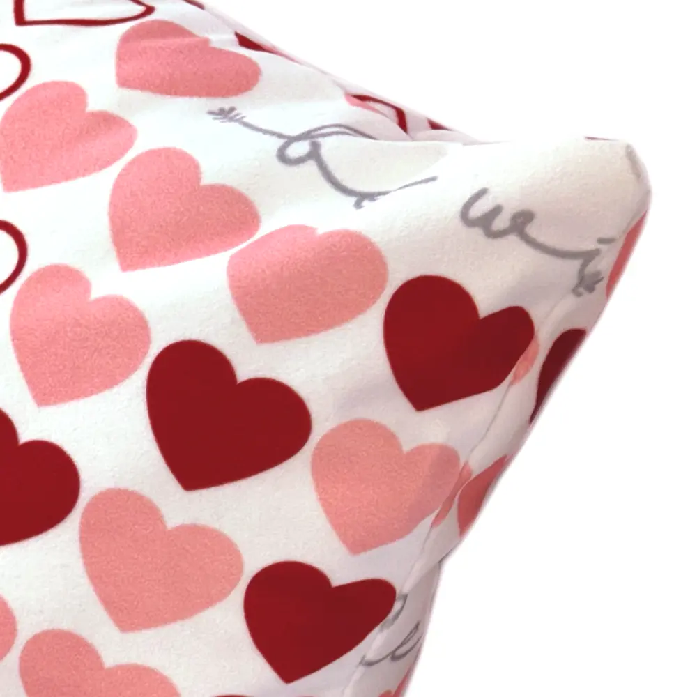 Подушка Сердечки 40x40 см цвет розовый SEASONS STLM-2112093 - Вид №2