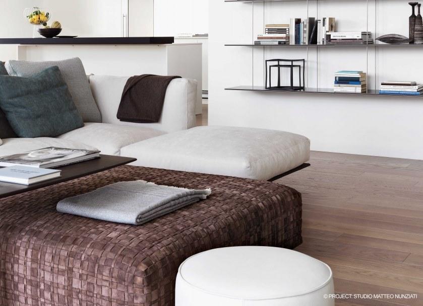 Flexform Пуф из мягкой кожи Bangkok sun-id-1366543 - Вид №3