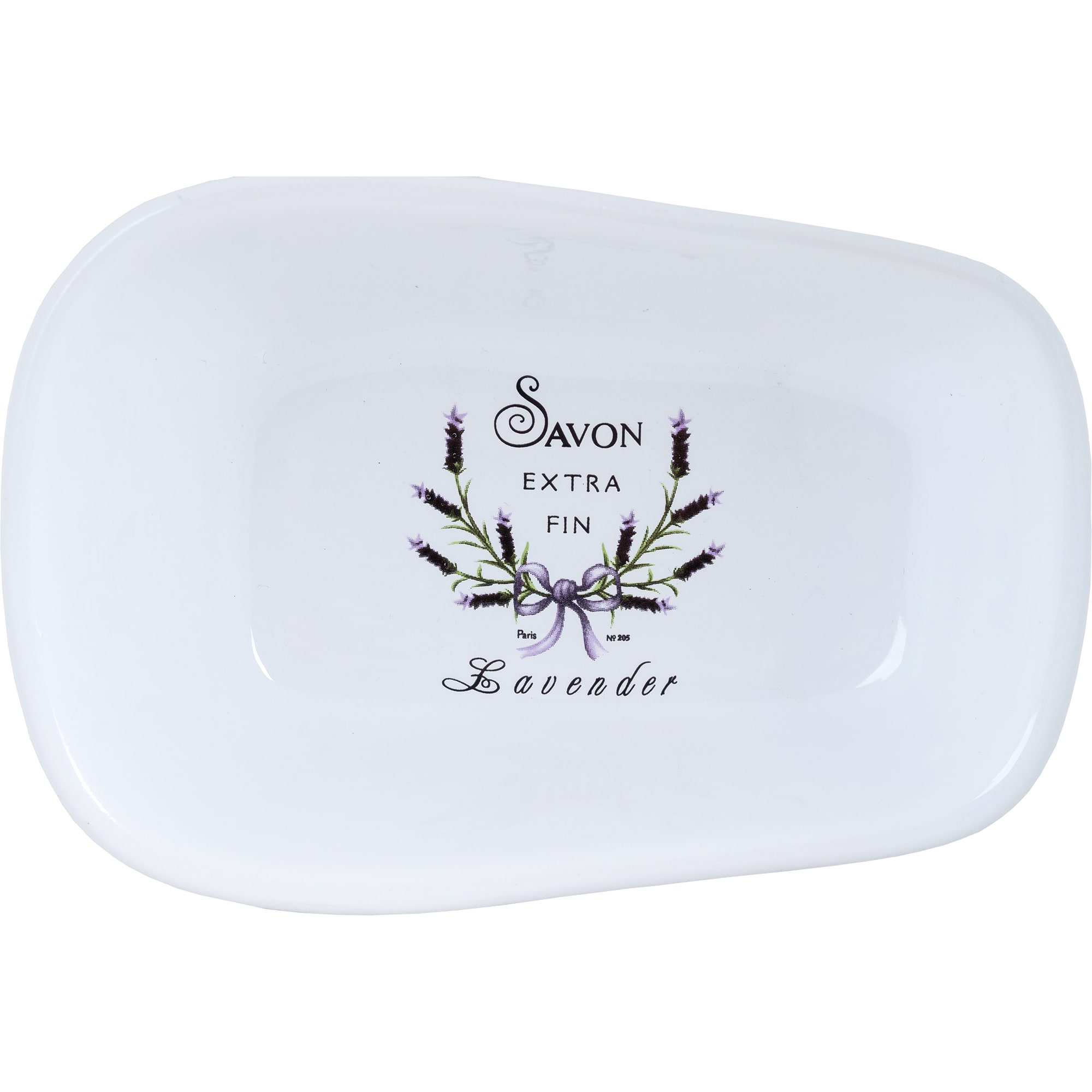 15900538 Мыльница настольная «» керамика цвет белый Lavender Santreyd  - Вид №1