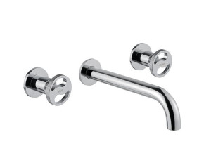 Смеситель для раковины из хромированной латуни