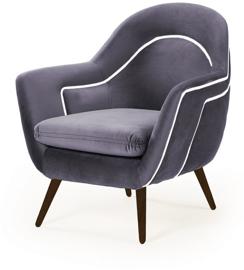 Mambo Unlimited Ideas Кресло из ткани с подлокотниками Frida sun-id-1388723 - Вид №4