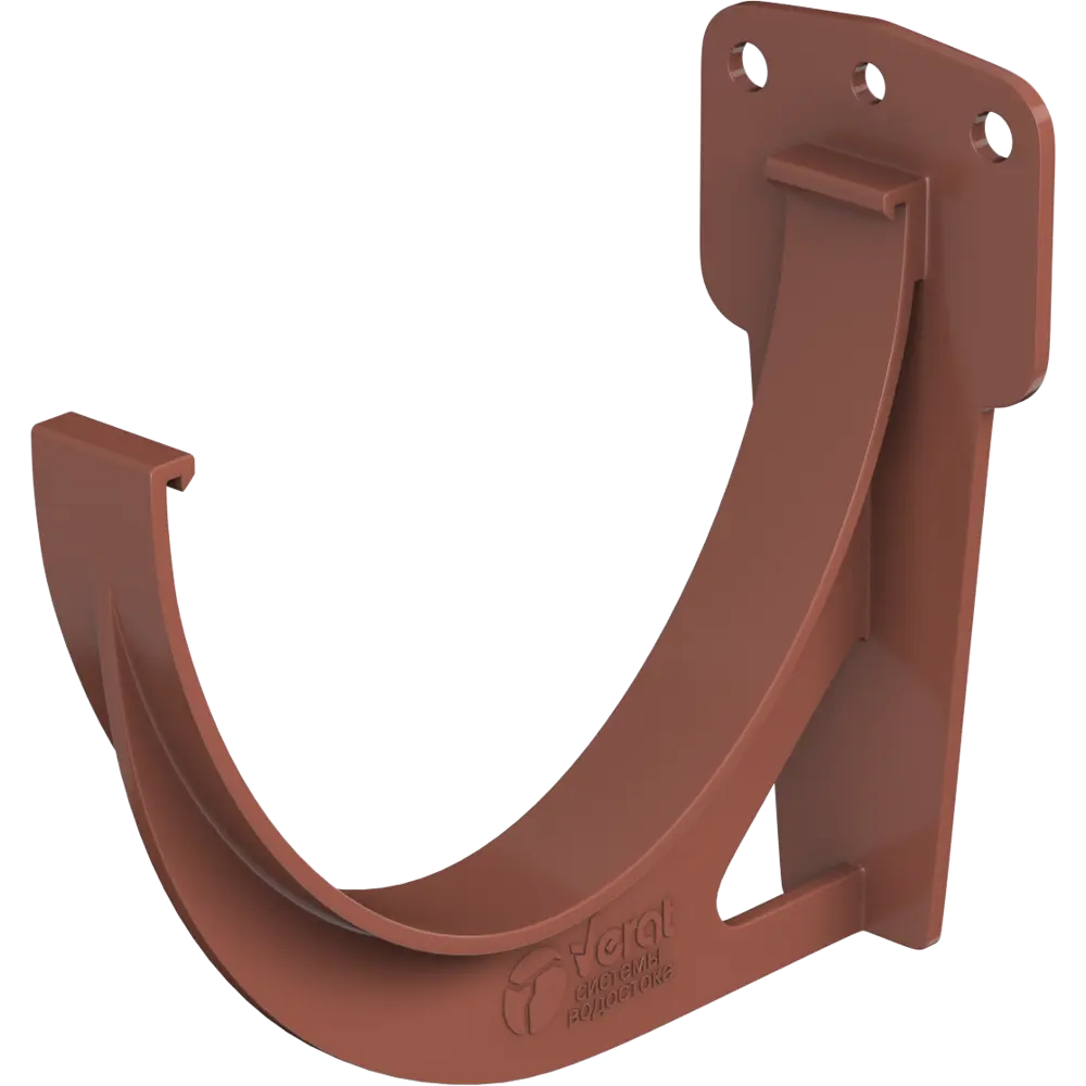 Кронштейн для желоба ПВХ цвет красный ТЕХНОНИКОЛЬ STLM-2001791