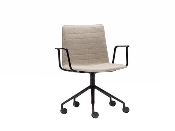 5 спиц подлокотник мягкий операционный стул Andreu World Flex High Back ARCH-00014764 - Вид №1