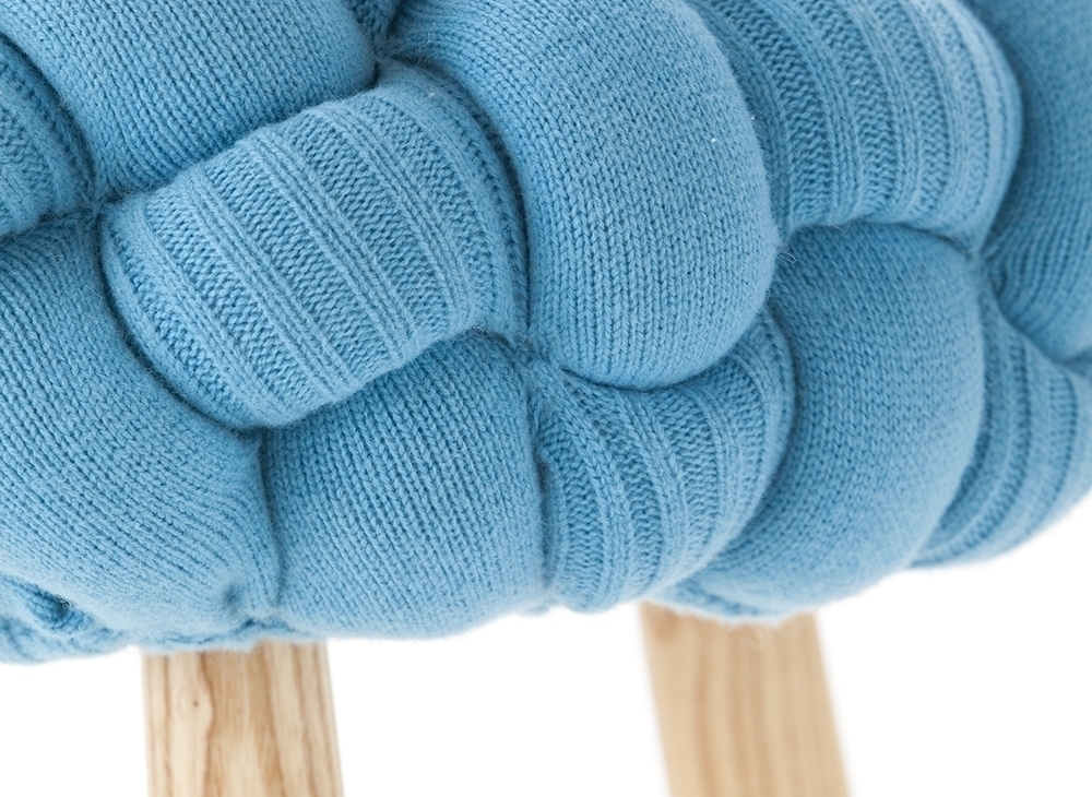 100582 Табуретка Blue GAN Knitted Stools - Вид №3
