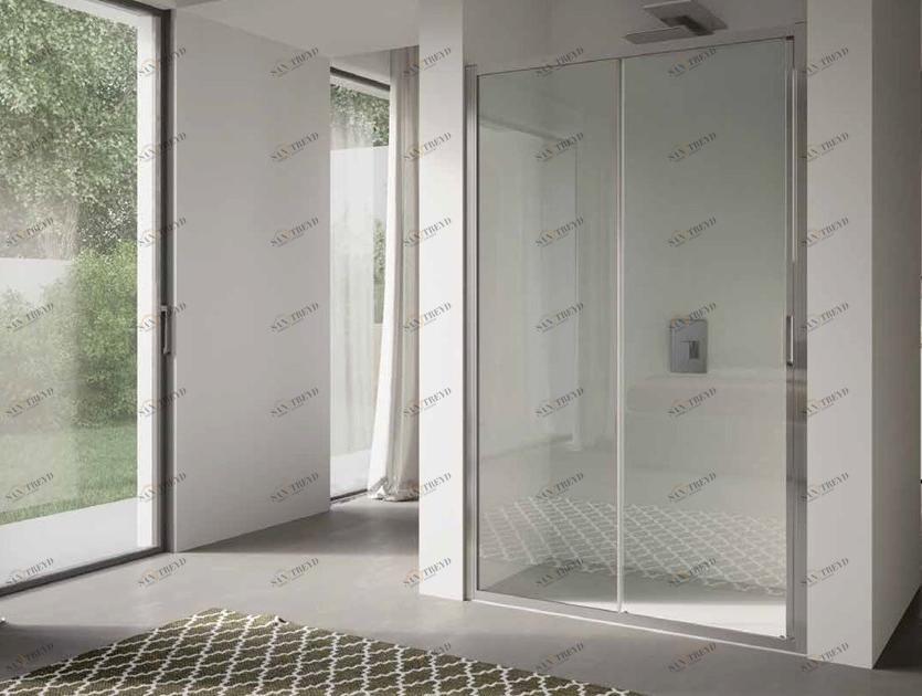 DISENIA Душевая кабина стеклянная ниша с раздвижной дверцей 4.0 sun-id-1349046