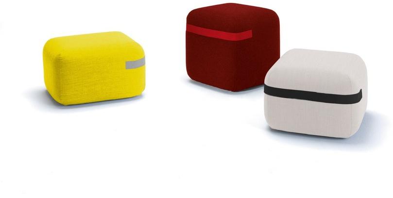 Viccarbe Пуф из ткани на колесиках Season Sem50/60 - semr50/60 - Вид №4