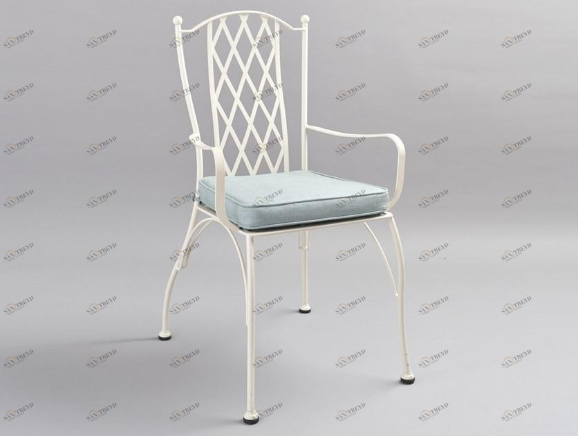 OFFICINACIANI Садовый стул из железа с подлокотниками  Gf4003ch-b 