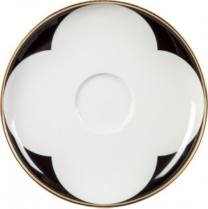 10582778 Sieger by Furstenberg Чашка кофейная закругл. с блюдцем Sieger by Furstenberg "Мой фарфор! Золотой дворец" 250мл Фарфор, Керамика
