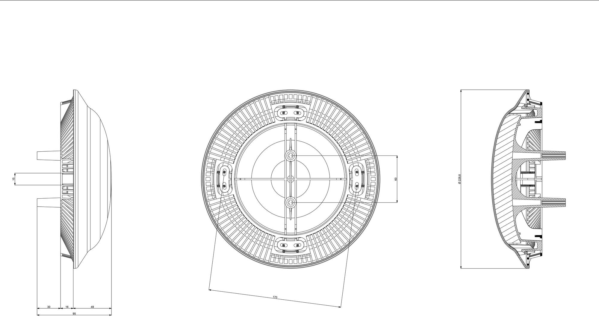 First Corporation Акустический редуктор для существующих вентиляционных отверстий La ventilazione Ufob - Вид №10