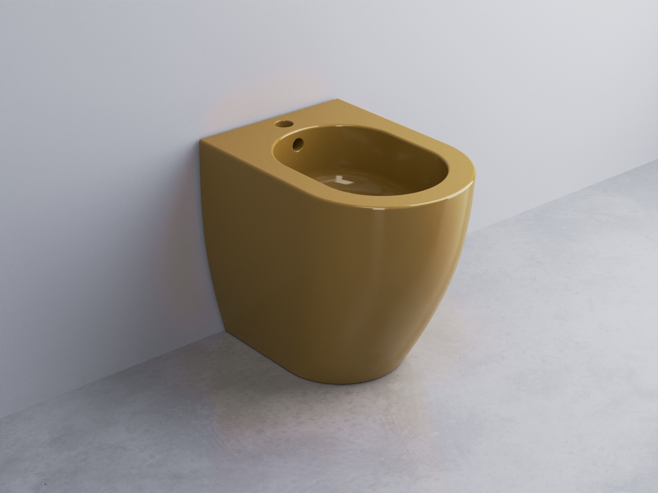 SMBIDR-AM Биде напольное с одним отверстием под смеситель Mini 48 cielo Smile Ceramica Cielo