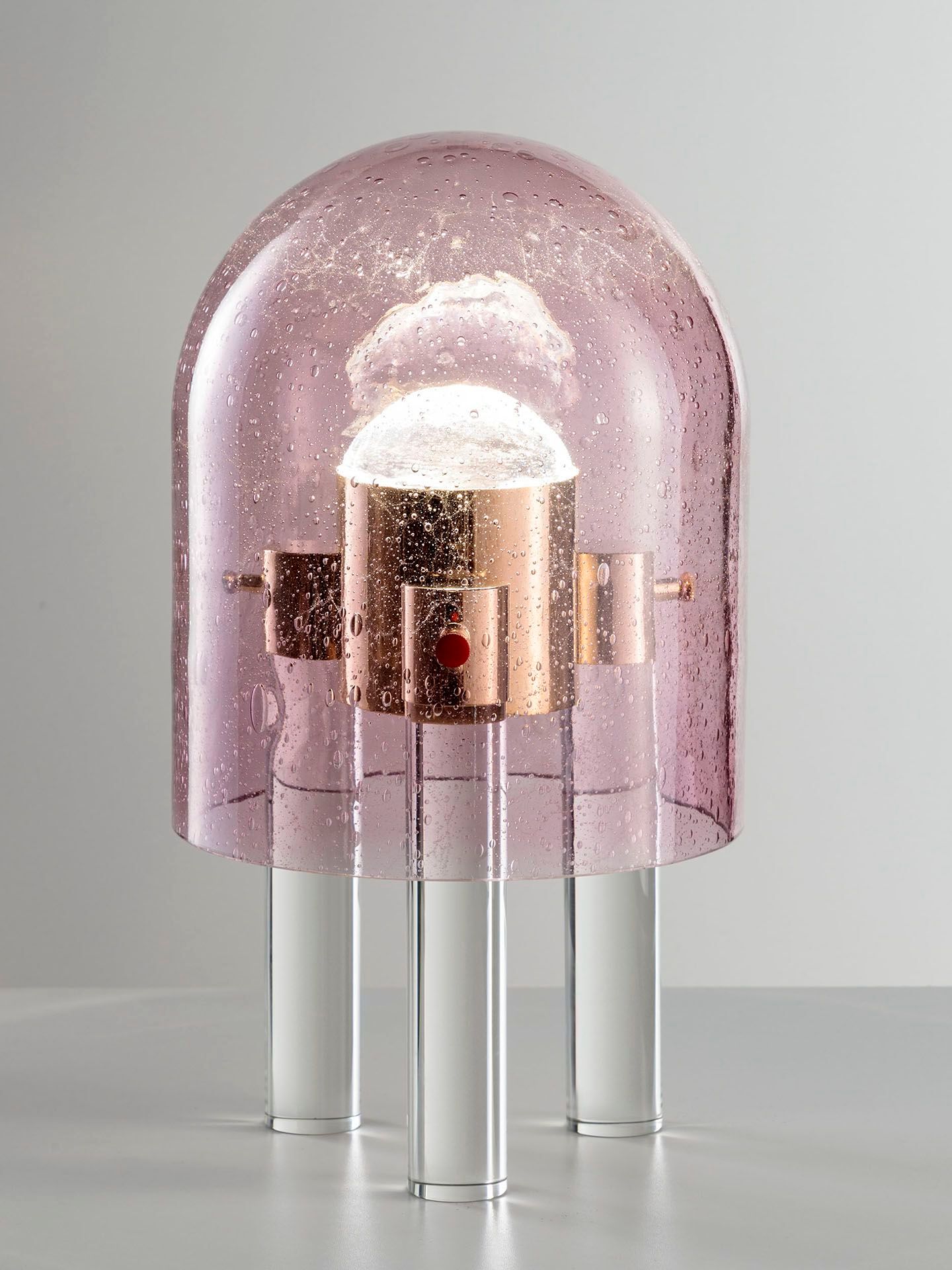 Настольная лампа с батарейным питанием из муранского стекла MULTIFORME Apollo 9 ARCH-00107537 - Вид №3