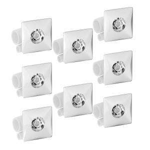 У37573 HD 8 форсунок кв цвет Хромированный 1 Marka Россия