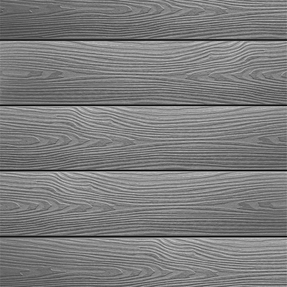 Террасная доска ДПК T-Decks цвет Серый 4000x150x20 мм двусторонний вельвет 0.45 м² STLM-2194021 - Вид №3