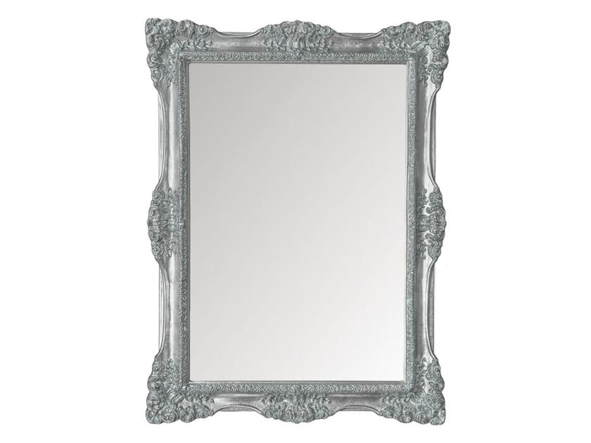 Прямоугольное зеркало с металлической рамой Gaia Mobili Complements ARCH-00086786