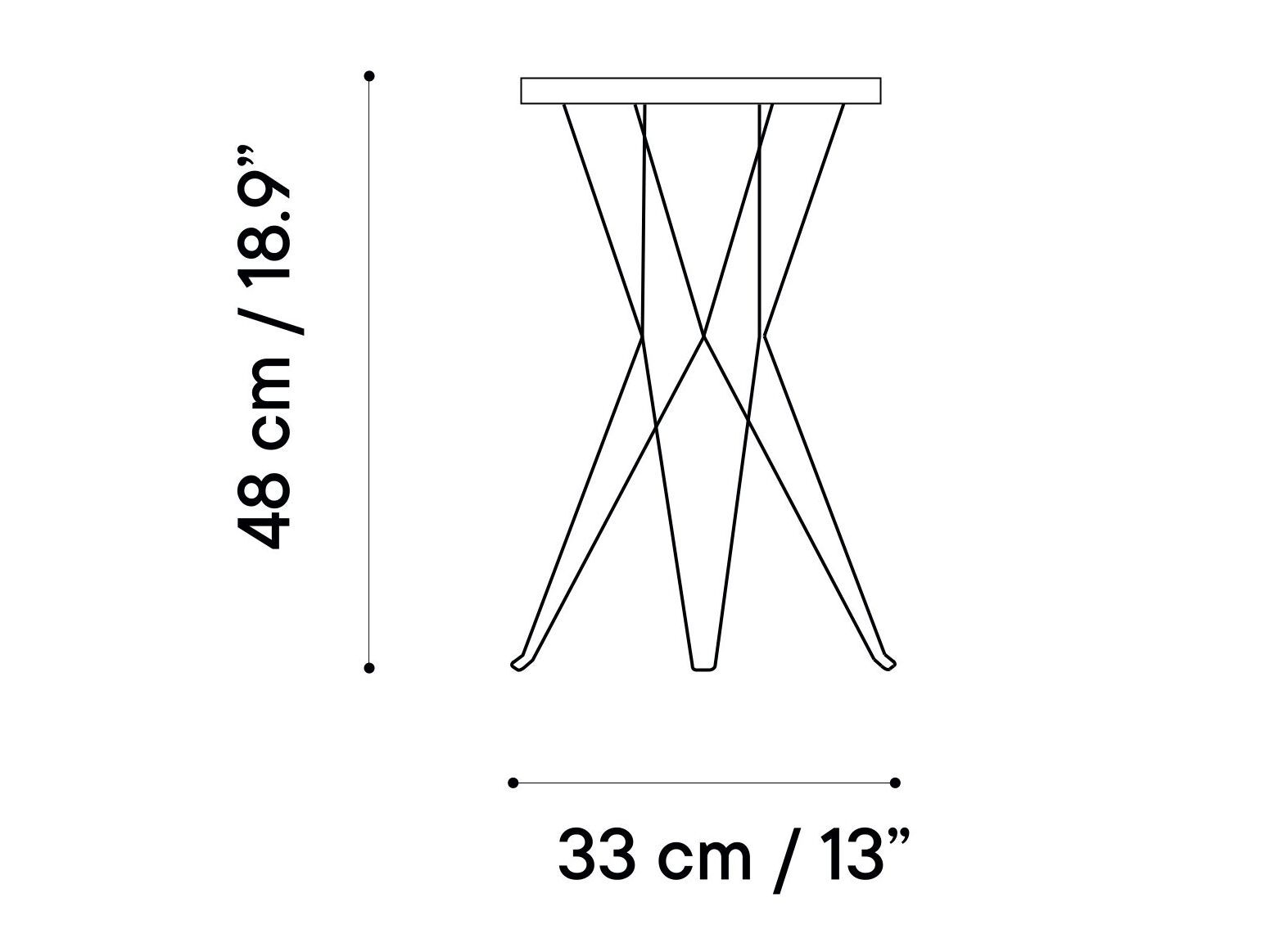 Оцинкованная сталь низкий садовый стул iSimar Капри ARCH-00065354 - Вид №20