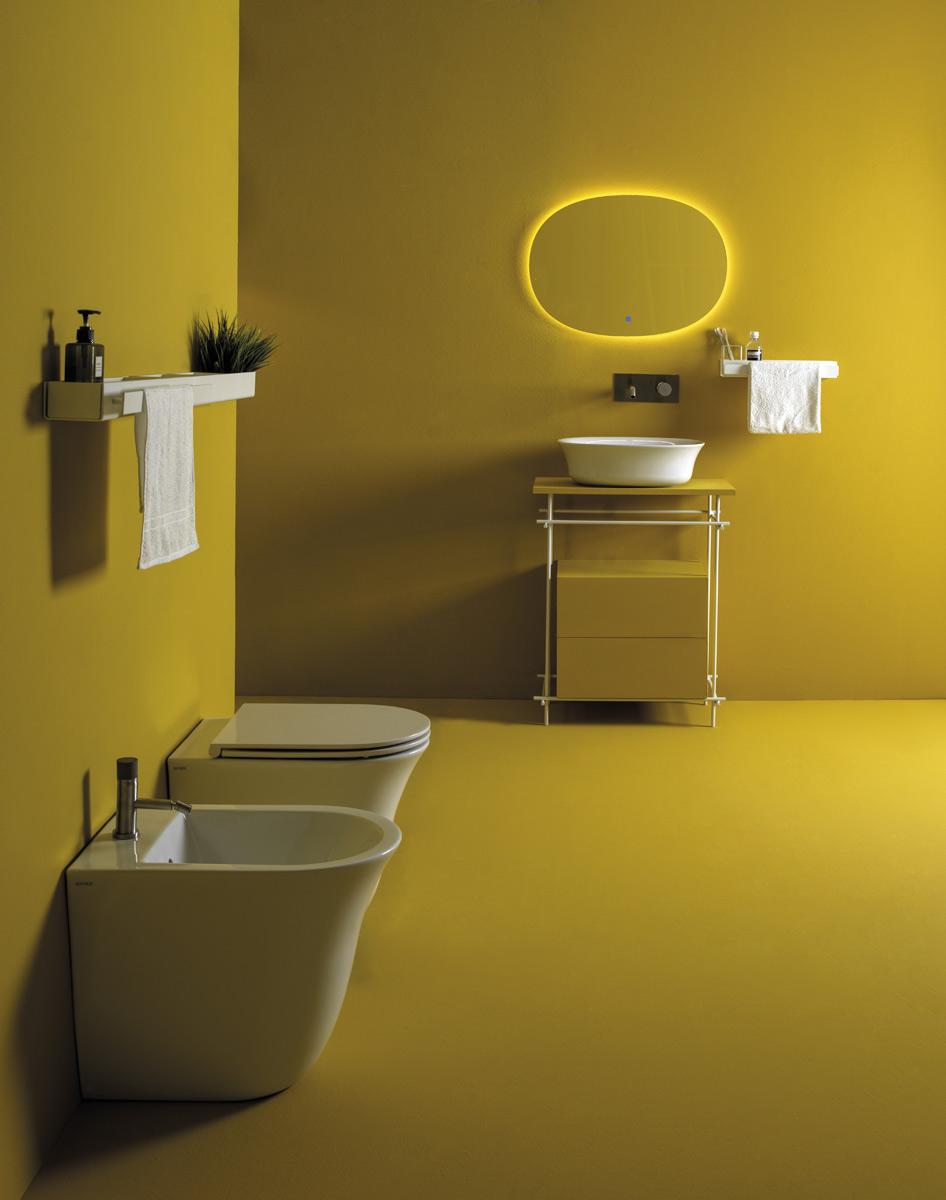 FLWC012 Напольный унитаз приставной GSG CERAMIC Flut - Вид №4