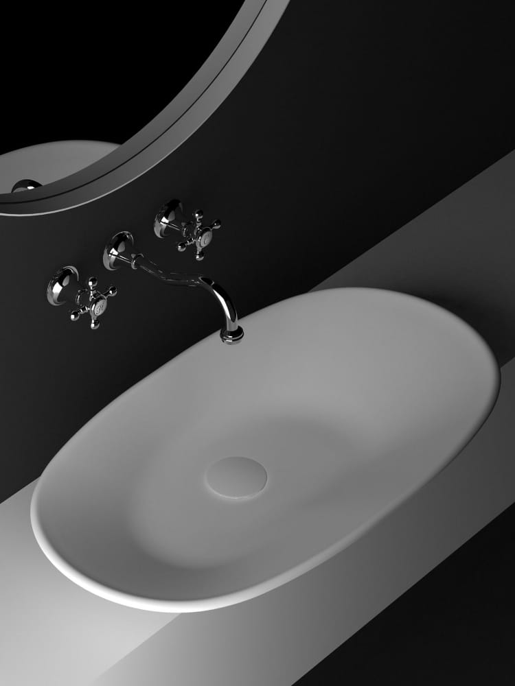 Овальная столешница из шелкового камня Zucchetti Агора ARCH-00097355 - Вид №7