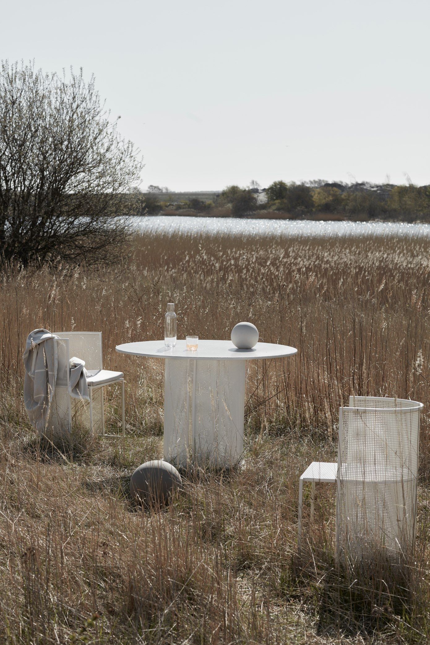 Садовый стул из нержавеющей стали с подлокотниками Kristina Dam Studio ARCH-00048160 - Вид №4