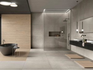 Пол / облицовка керамогранита для внутреннего и наружного применения с эффектом цемента