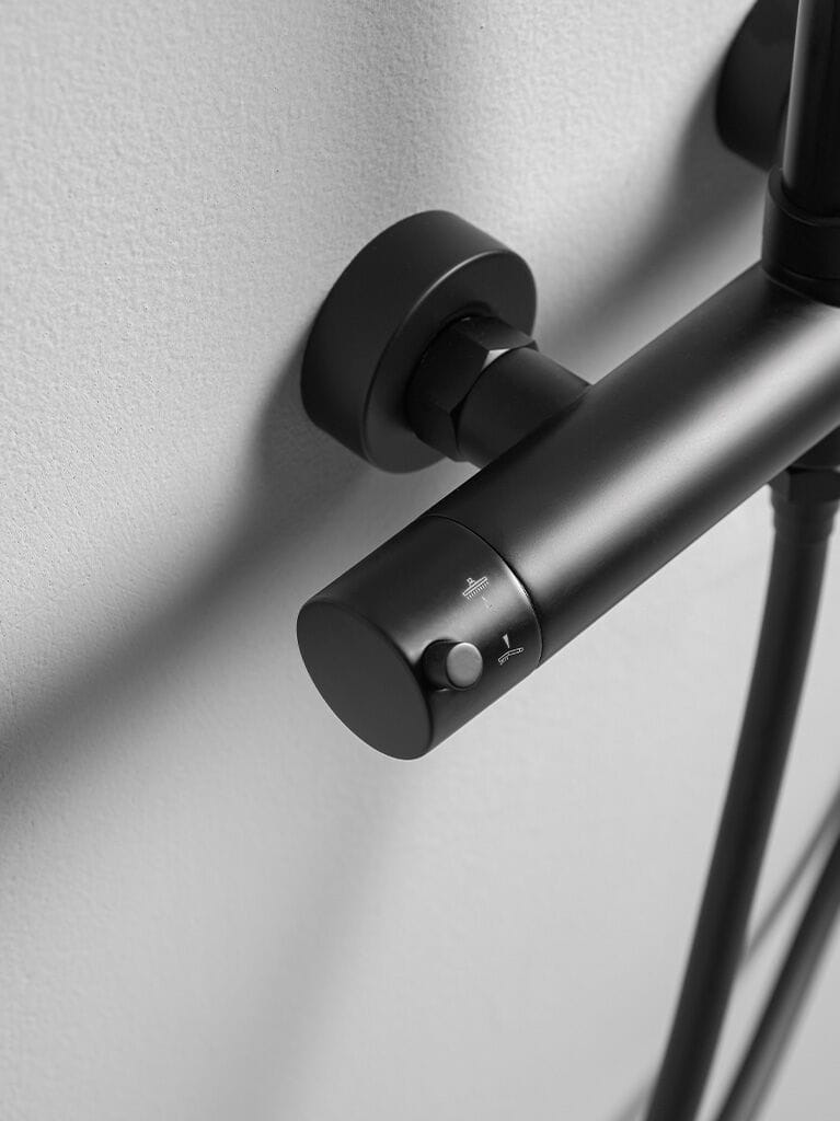 Настенная душевая колонка из нержавеющей стали с ручным душем TAMANACO TRITONE ARCH-00134398 - Вид №3