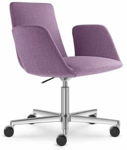 LD Seating Офисное кресло из ткани с 5 спицами на колесиках Harmony modern 870-ra, f37-n6