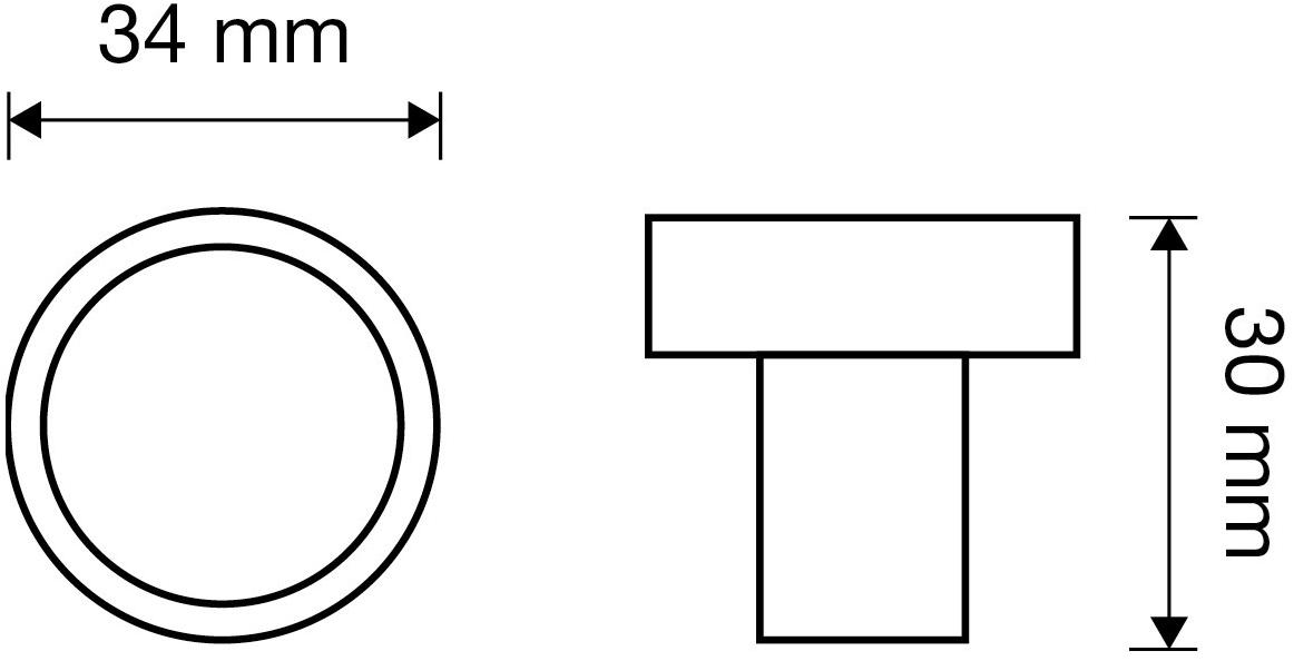 LINEA CALI' Ручка из латуни Chic 1670 - Вид №3