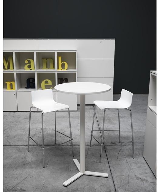 Manerba Высокий круглый деревянный стол K-word sun-id-1428173 - Вид №4