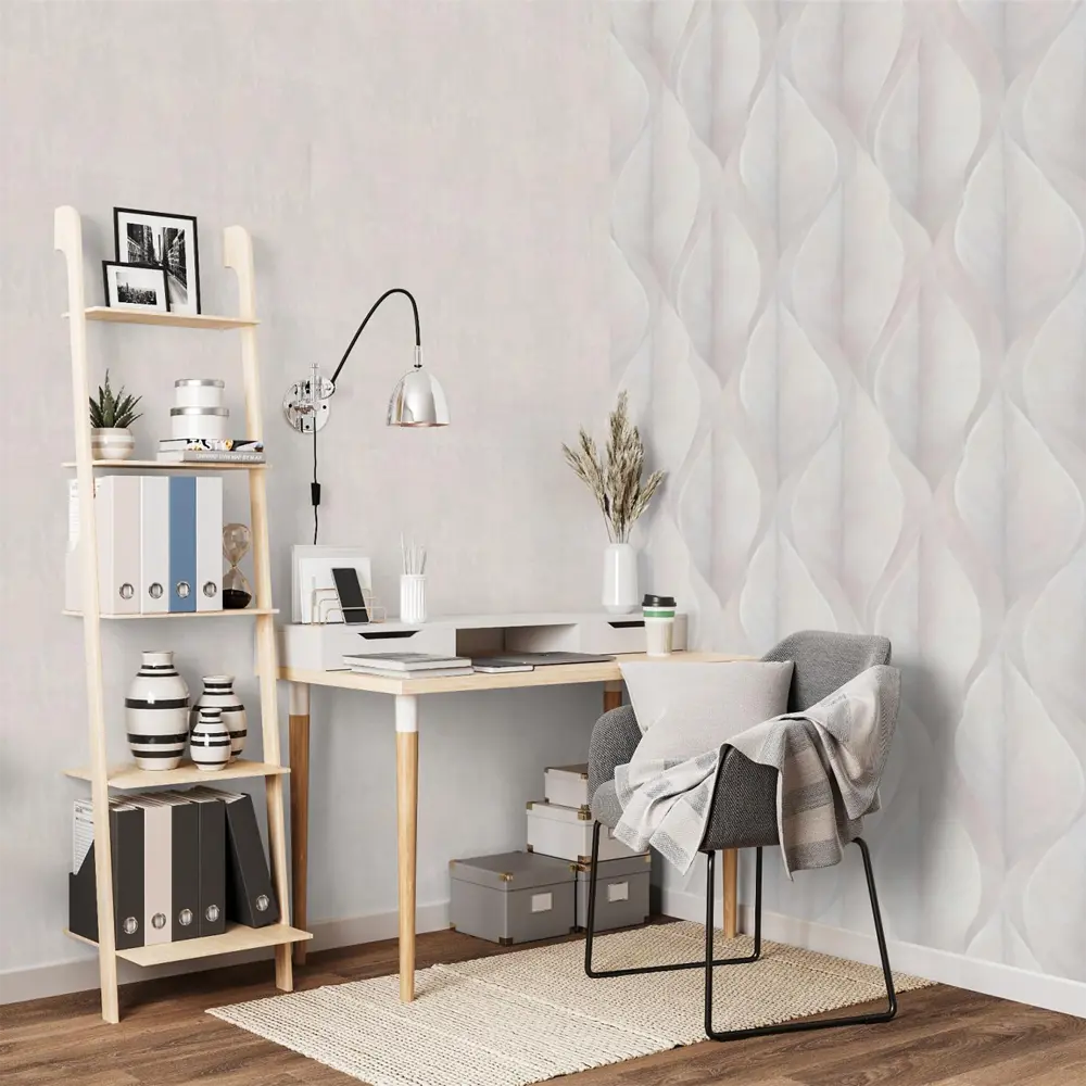 Флизелиновые обои Palitra Planet Olivia в бежевых тонах для элегантного интерьера 89352160 STLM-0813362 - Вид №3