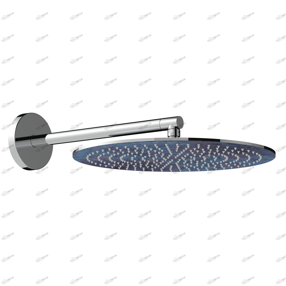 Graffio Круглая лейка душа Ø 400 мм с круглым держателем 400 мм. AR804 