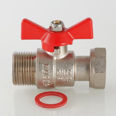 VT.260.N.0404 Кран шаровой с накидной гайкой и наружной резьбой Valtec 1/2"  - Вид №8