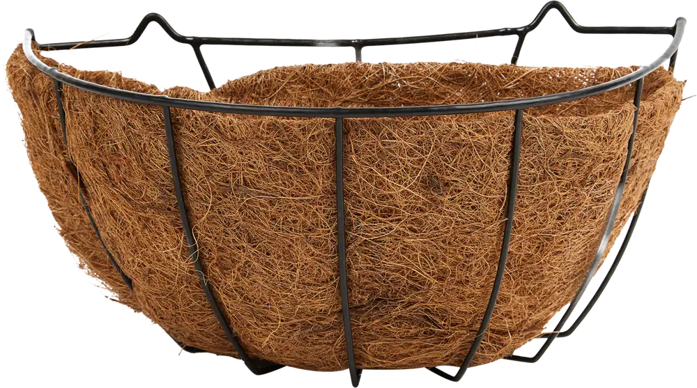 GARDEN SHOW Кашпо с кокосовым вкладышем для живых растений 83665712