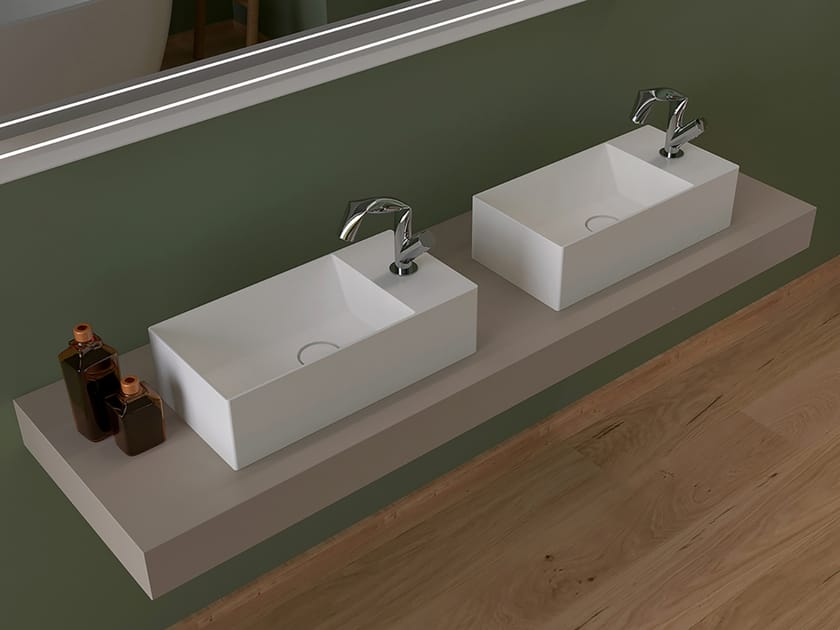 Керамическая столешница для мытья рук Ceramica Flaminia AppLight ARCH-00094561