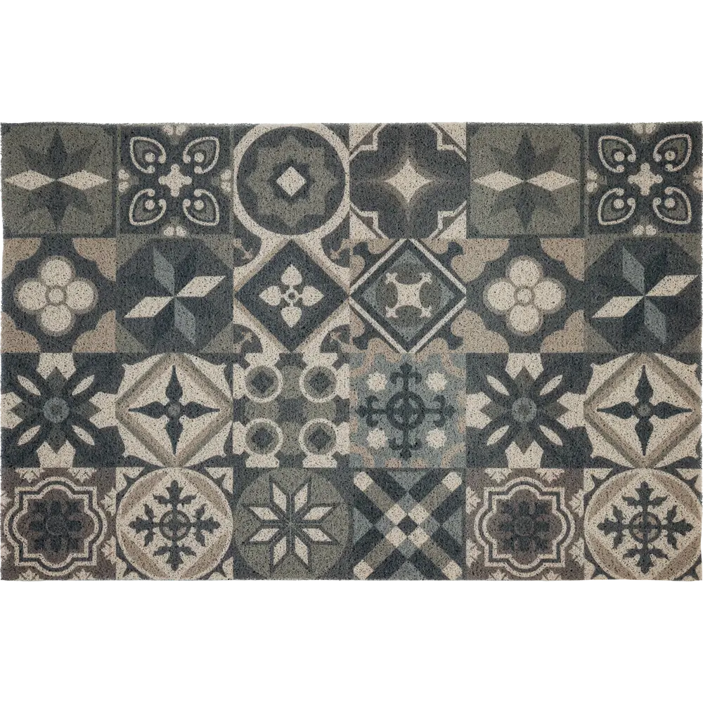 Коврик Медальон 80x120 см нейлон на ПВХ цвет мультиколор 82982536 STLM-2151735 Santreyd 
