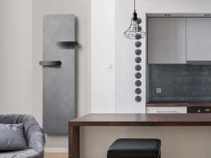 Полотенцесушитель из лавового камня