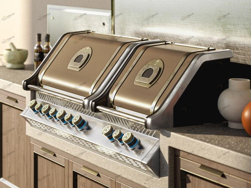 Officine Gullo Газовый барбекю из нержавеющей стали Og bbq sun-id-1396949