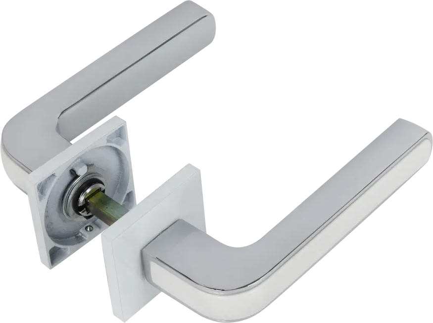 Дверные ручки EDSON EDS-177B-Q2 белые для межкомнатных дверей 85170511