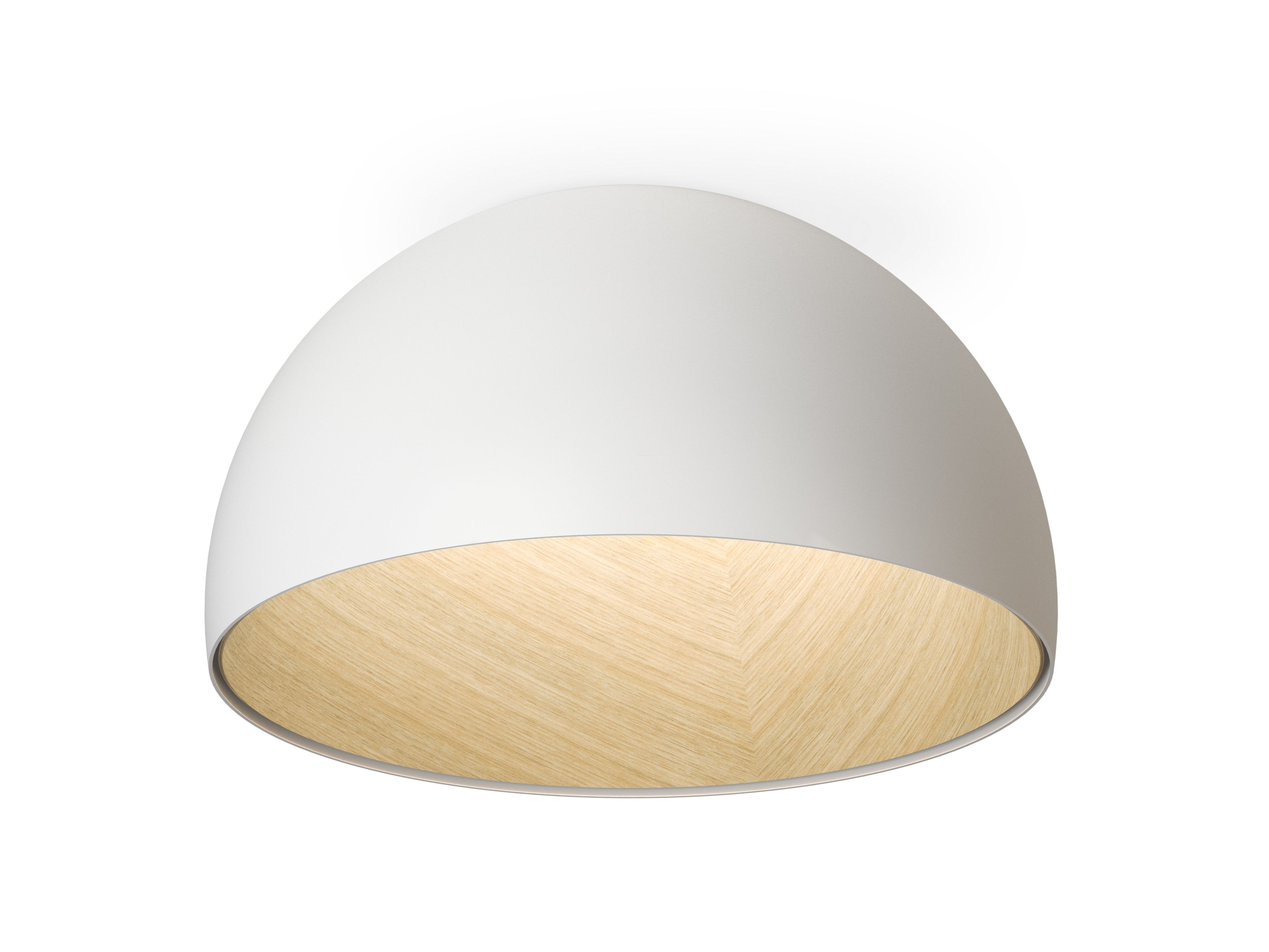 Алюминиевый и деревянный светодиодный потолочный светильник Vibia ARCH-00098104