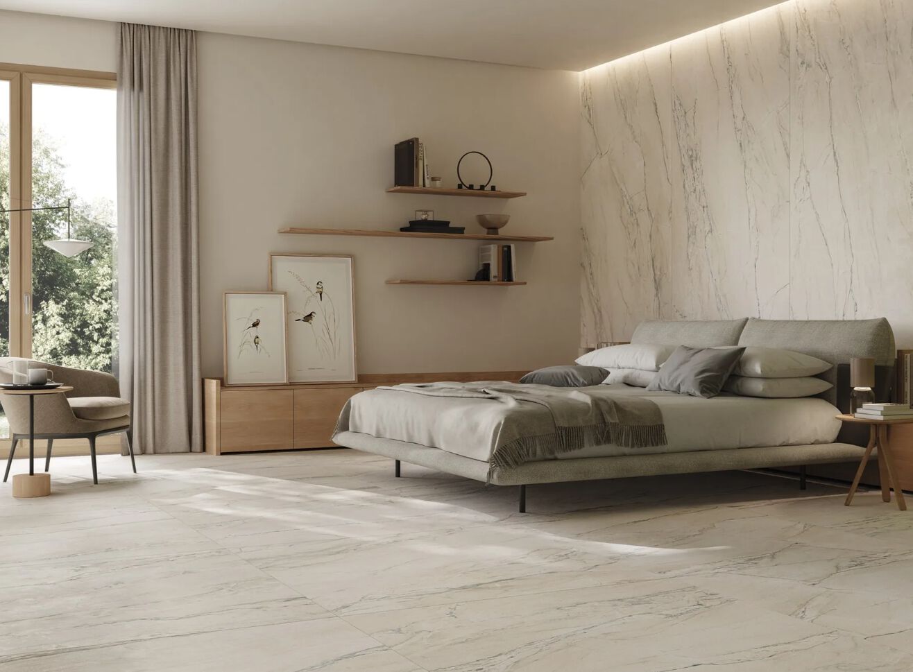 Пол / напольное покрытие из керамогранита с мраморным эффектом Imola THE ROCK ARCH-00062970 - Вид №27