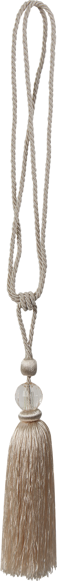 18696157 Подхват для штор «Нелли» 50 см цвет экрю STLM-0012099 INSPIRE 