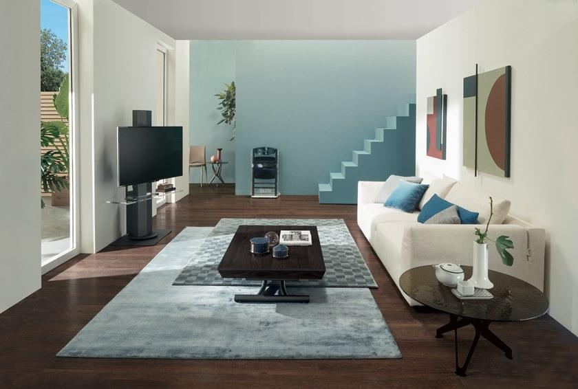 Ozzio Italia Журнальный столик из керамики с эффектом мрамора Dna X500 - Вид №3